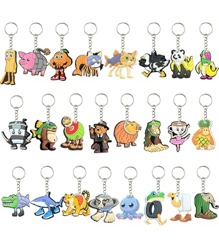 Amazon.com: Satakara 3 Pack Italian Brainrot Animals Keychains